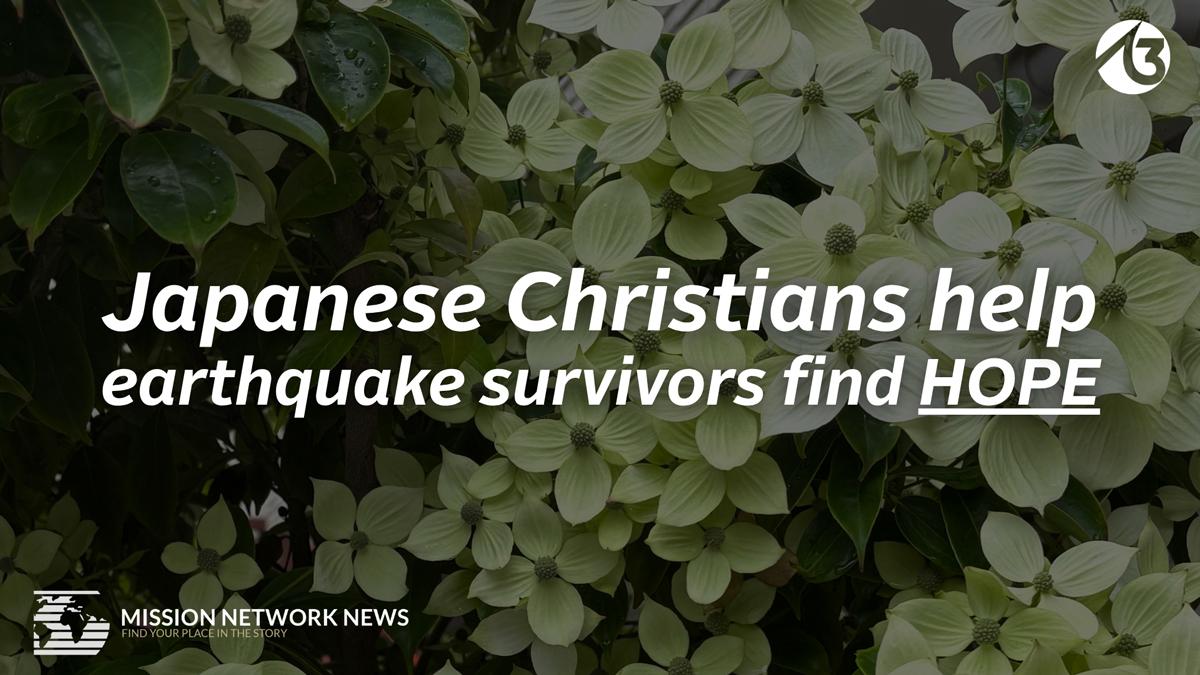 Japanese Christians help earthquake survivors find hope